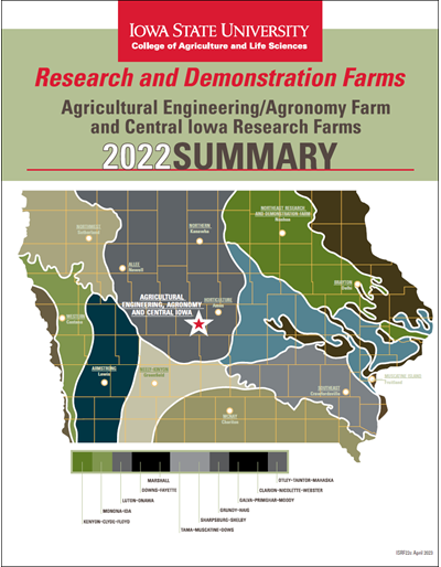 Iowa State University Research and Demonstration Farms Progress Reports